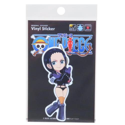 ダイカットシール ワンピース ステッカー エッグヘッド編 ロビン SD 少年ジャンプ ゼネラルステッカー 耐水耐光 デコステッカー アニメメール便可 マシュマロ...