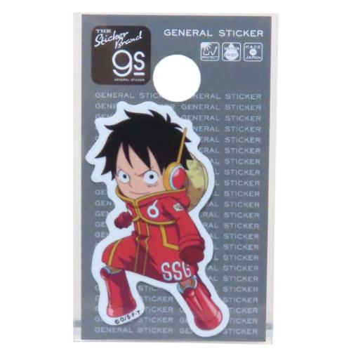 ダイカットシール ワンピース miniステッカー エッグヘッド編 ルフィ SD 少年ジャンプ ゼネラルステッカー 耐水耐光 デコステッカー アニメメール便可 マ...