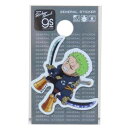 ダイカットシール ワンピース miniステッカー エッグヘッド編 ゾロ SD 少年ジャンプ ゼネラルステッカー 耐水耐光 デコステッカー アニメメール便可 マシ...