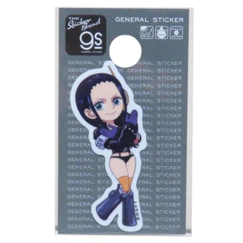 ダイカットシール ワンピース miniステッカー エッグヘッド編 ロビン SD 少年ジャンプ ゼネラルステッカー 耐水耐光 デコステッカー アニメメール便可 マ...