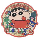 ダイカットシール クレヨンしんちゃん キャラクターステッカー しんちゃん サークル スモールプラネット ダイカットビニールステッカー デコシール 耐水性 アニメメール便可 マシュマロポップ