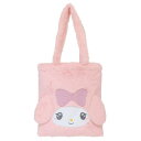 トートバッグ マイメロディ MMダイカットファートート61 サンリオ ヤスダ通商 手提げかばん マシュマロポップ