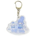キーリング ゆるキャン SEASON3xサンリオキャラクターズ アクリルキーホルダー 志摩 リンxシナモロール サンリオ バンダイ ダイカットキーホルダー メール便可 マシュマロポップ(4)