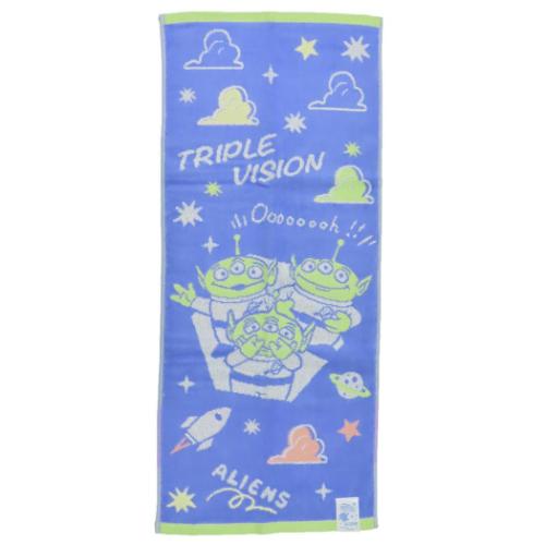 フェイスタオル トイストーリー ジャガードロングタオル トリップバケーション ディズニー 丸眞 プレゼ..