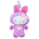 マスコット ハローキティ ミニぬいぐるみ カラフルバニー PU サンリオ ナカジマ プレゼント マシュマロポップ
