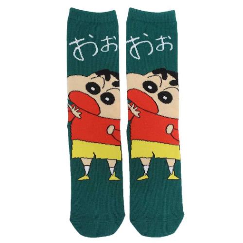 女性用靴下 クレヨンしんちゃん レディースハイソックス おぉ スモールプラネット キャラックス 女の子 アニメメール便可 マシュマロポップ