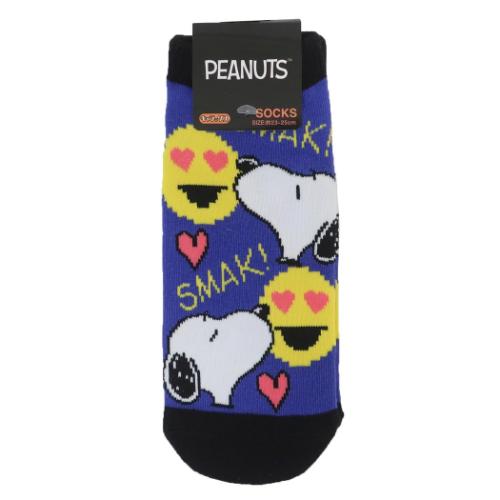 女性用靴下 スヌーピー レディースソックス SMAK! ピーナッツ スモールプラネット キャラックス 大人向け メール便可 マシュマロポップ