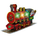 グリーティングカード CHRISTMAS メロディ JXPM32-4 クリスマスカード 立体 機関車 サンリオ プレゼント ポップアップ メール便可 マシュマロ...