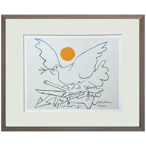 名画 パブロ ピカソ Pablo Picasso 武器