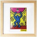 アートフレーム キースヘリング Keith Haring International Youth Year 美工社 額付き ギフト インテリア 取寄品 マシュマロポップ|詳細画像