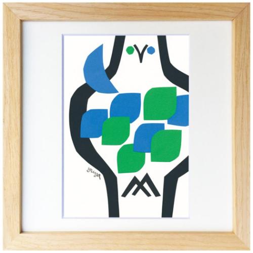 アートフレーム ユウヤ YUYA　250series NIGHT OWL 美工社 額付き ギフト インテリア 取寄品 マシュマロポップ