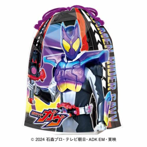 クリスマスお菓子 仮面ライダー ガヴ お菓子巾着 特撮ヒーロー ハート Xmasプレゼント 男の子 マシュマロポップ【軽減税率】のサムネイル