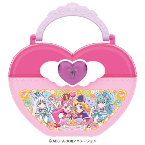 クリスマスお菓子 わんだふるぷりきゅあ エンジェリックハートケース ハート Xmasプレゼント 女の子 アニメ マシュマロポップのサムネイル