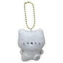 マスコット てちてっちキーホルダー ぐれーねこ カミオジャパン プレゼント ミニぬいぐるみボールチェーン かわいい マシュマロポップ