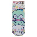 女性用防寒靴下 シナモロール&ハンギョドン もこもこソックス レディース ウィンク サンリオ ジェイズプランニング ウォーマー雑貨 防寒用品 メール便可 マシュマロポップ