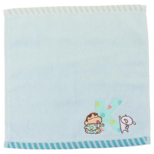 ハンドタオル クレヨンしんちゃん イニシャルタオル パジャマ K ティーズファクトリー プレゼント アニ..