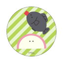 カンバッジ つぶらな瞳の仲間達 まじかる百貨店缶バッジ かまぼこ カルチュア エンタテインメント 絵が動く 変化 かわいい メール便可 マシュマロポップ(3)