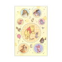 ぽち袋 くまのプーさん シール付きポチ袋 2枚セット ディズニー サンスター文具 お年玉 子供 お正月 メール便可 マシュマロポップ