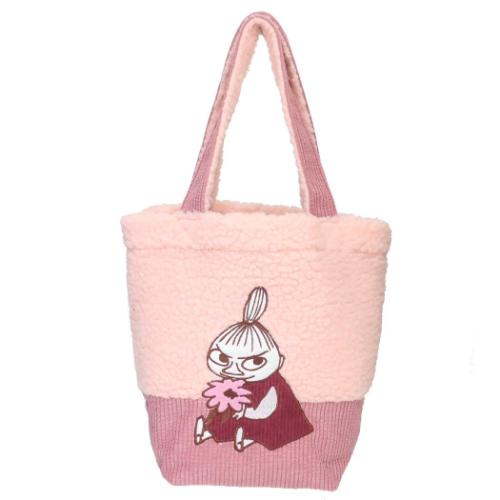 ランチバッグ ムーミン ミニバッグ お花をもって 北欧 丸眞 ミニトート マシュマロポップ
