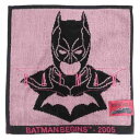 ミニタオル バットマン シャーリングハンカチタオル マスクロゴ2005 DCコミック 丸眞 汗拭きタオル メール便可 マシュマロポップ
