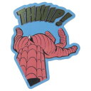 ダイカットシール スパイダーマン キャラクターステッカー コミック MARVEL スモールプラネット デコシール 耐水性 メール便可