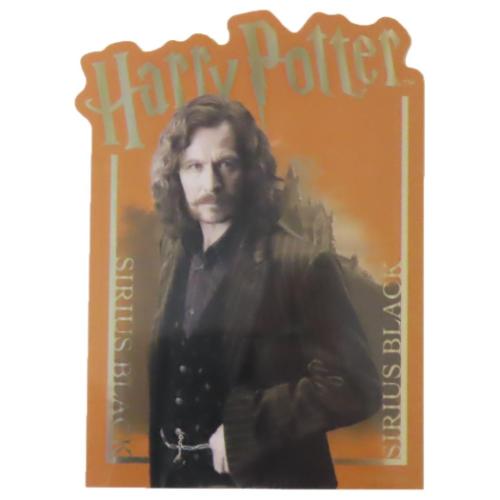 ダイカットシール ハリーポッター キャラクターステッカー シリウス ブラック ゴールド ワーナーブラザ..