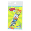 ダイカットシール うまい棒 ダイカットステッカー サラミ味 お菓子パッケージ ゼネラルステッカー 耐水耐光 デコステッカー メール便可 マシュマロポップ