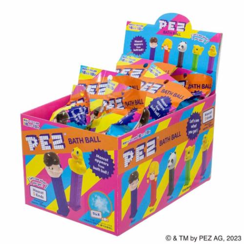 入浴剤 PEZ バスボール 12個入セット マルカ株式会社 子供とお風呂 おもしろ雑貨 まとめ買い マシュマ..