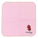 ミニタオル おえかきさん MINI TOWEL いちごあめさん オクタニ 刺繍 ワンポイント 汗拭きタオル メール便可 マシュマロポップ