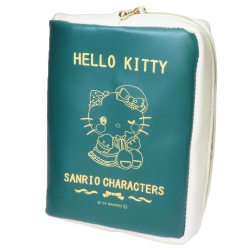コスメポーチ ハローキティ トラベル　ブック風　ポーチ KT サンリオ サンタン 小物入れ トラベルポーチ マシュマロポップ