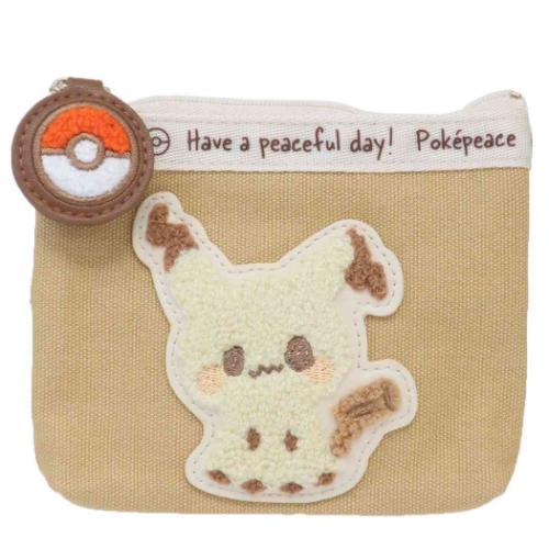 ミニポーチ ポケットモンスター ティッシュポーチ　ポケピース ミミッキュ ポケモン マリモクラフト 小..