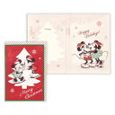 クリスマスカード ディズニー プリントオルゴールカード DNMM クリスマスナイショ話2 ミッキーマウス ミニーマウス 日本ホールマーク Xmas メッセージカ...
