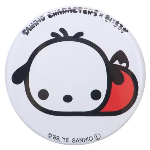缶バッジ ポチャッコ カンバッジ SANRIO CHARACTERS x もにまるず サンリオ ワタナベ コレクション雑貨 メール便可 マシュマロポップ