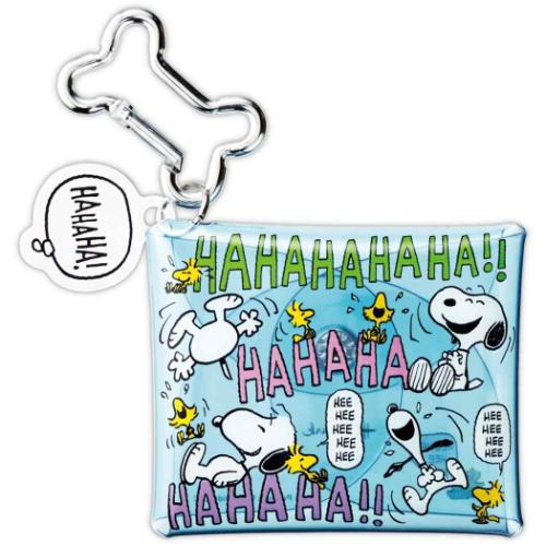 ミニポーチ スヌーピー マルチケース Peanuts All Good SNAG ENJOY ピーナッツ 日本ホールマーク クリ..