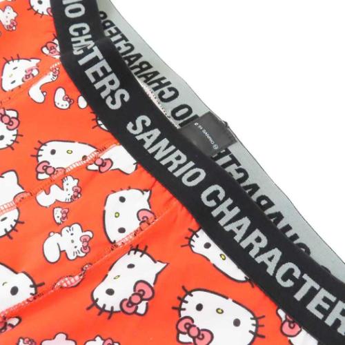 男性用下着 ハローキティ ボクサーブリーフ ひらがなロゴ サンリオ スモールプラネット ギフト雑貨 メンズインナー メール便可 マシュマロポップ