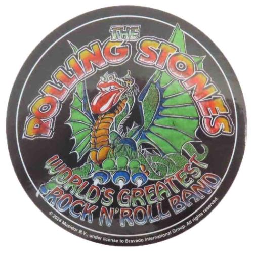 ダイカットシール ローリングストーンズ キャラクターステッカー ドラゴンサークル スモールプラネット ダイカットビニールステッカー デコシール 耐水性 メール便可 マシュマロポップ