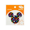ステッカー ミッキーマウス リピペタ B ディズニー サンスター文具 貼って剥がせる ダイカット メール便可 マシュマロポップ(3)