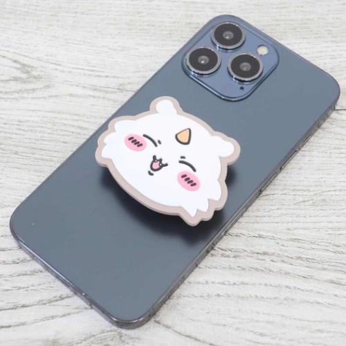 スマホアクセ ちいかわ ダイカットソフトPOCOPOCO ポコポコ あのこ グルマンディーズ スマホスタンド メール便可 マシュマロポップ