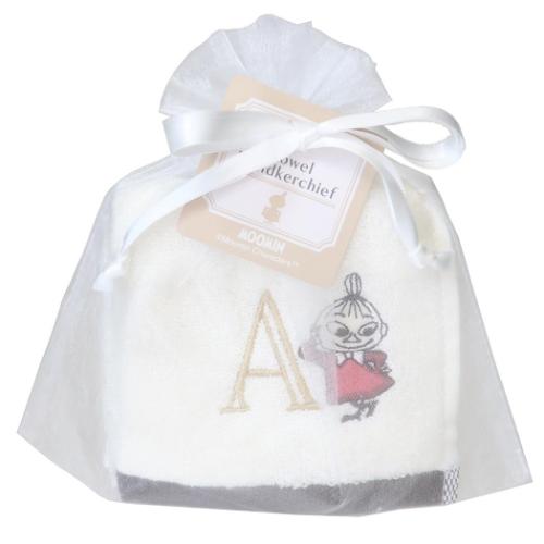 ミニタオル ムーミン 巾着入りタオルハンカチ A 北欧 カミオジャパン プレゼント メール便可 マシュマロポップ