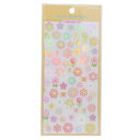 シールシート JELLY PICK SEAL FLOWER カミオジャパン デコレーション 手帳デコ メール便可 マシュマロポップ