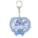 キーリング たまごっちxサンリオキャラクターズ アクリルキーホルダー シナモロール サンリオ バンダイ アクキー メール便可 マシュマロポップ