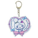 キーリング たまごっちxサンリオキャラクターズ アクリルキーホルダー マイメロディ サンリオ バンダイ アクキー メール便可 マシュマロポップ