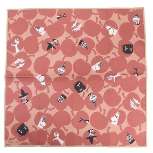 ランチクロス ムーミン ランチョンクロス リンゴ畑 北欧 カミオジャパン ランチメール便可 マシュマロポップ