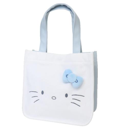手提げかばん ハローキティ トートバッグ WH サンリオ マリモクラフト プレゼント マシュマロポップ