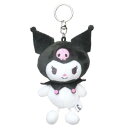 キーチェーンマスコット クロミ お座りぬいぐるみ 足ぶらシリーズ サンリオ ケイカンパニー プレゼント マシュマロポップ(3)