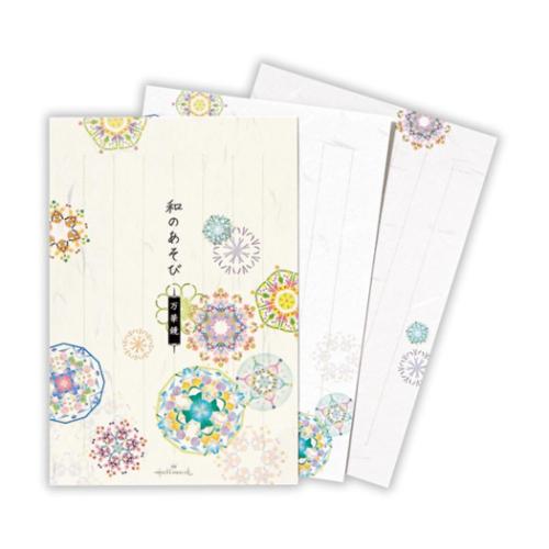 ポストカード ハガキ箋 和の遊び万華鏡2 日本ホールマーク はがき 葉書 メッセージカード メール便可 ..