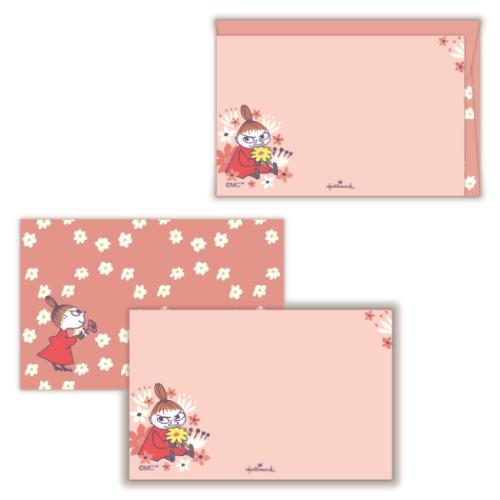 メッセージカード ムーミン ミニメッセージカードセット 4枚セット MOセットリトルミイ 北欧 日本ホールマーク プレゼントカード カード&封筒 多目的 メール...