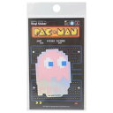 ダイカットシール パックマン ホログラムステッカー PINKY ドット ゼネラルステッカー 耐水耐光 デコステッカー ゲームメール便可 マシュマロポップ