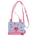 クリップポケット 星のカービィx大図まこと マルチポケット スカイブルー バンダイ クリップポーチ キッズポシェット メール便可 マシュマロポップ