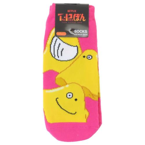 女性用靴下 T.Pぼん レディースソックス ブヨヨン 藤子F不二雄 スモールプラネット キャラックス ...